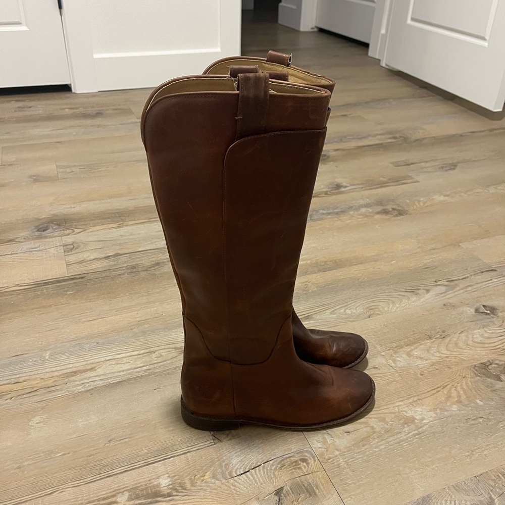Frye Veronica Tall Harness Riding Women's Boots 7.5